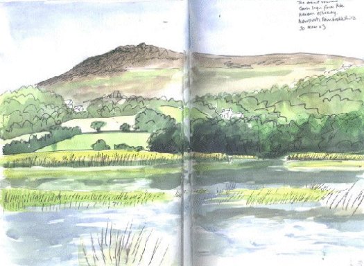 Mynydd Carningli (Sacred Hill) by Jane
