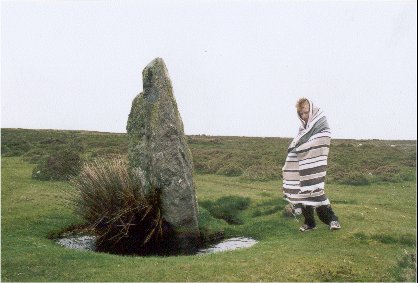 Waun Mawn Stone (Standing Stone / Menhir) by Jane