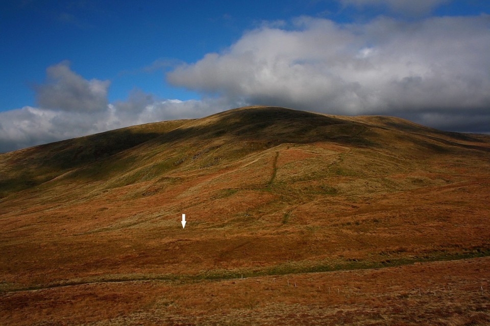 Cairn between Bryn Dinas and Allt Gwyddgwion (Cairn(s)) by GLADMAN