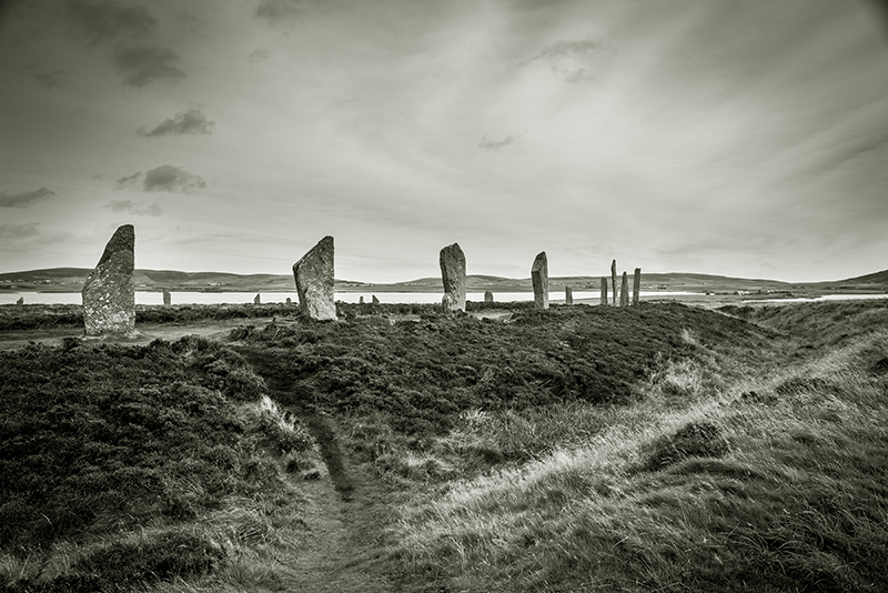 Ring of Brodgar (Circle henge) by A R Cane