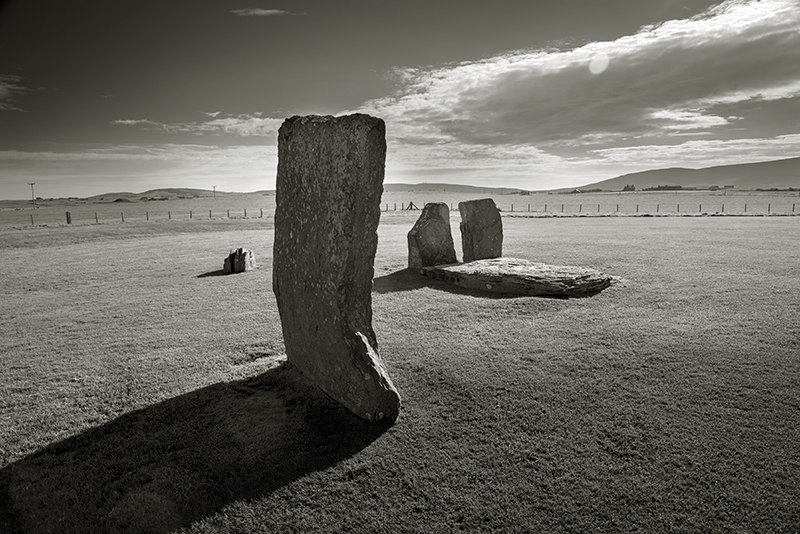 The Standing Stones of Stenness (Circle henge) by A R Cane