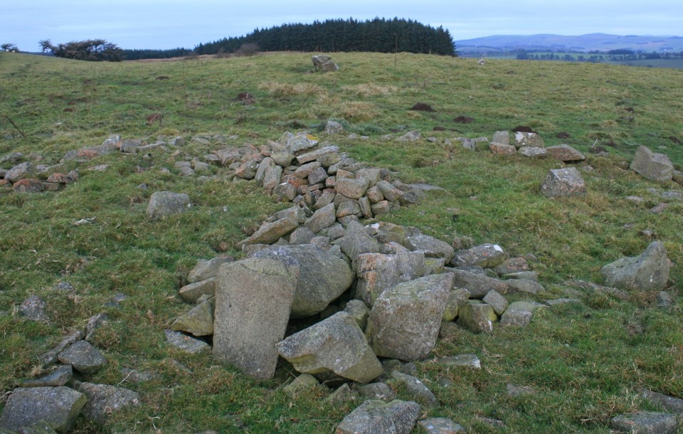 Fowler's Arm Chair Cairn (Round Cairn) by postman