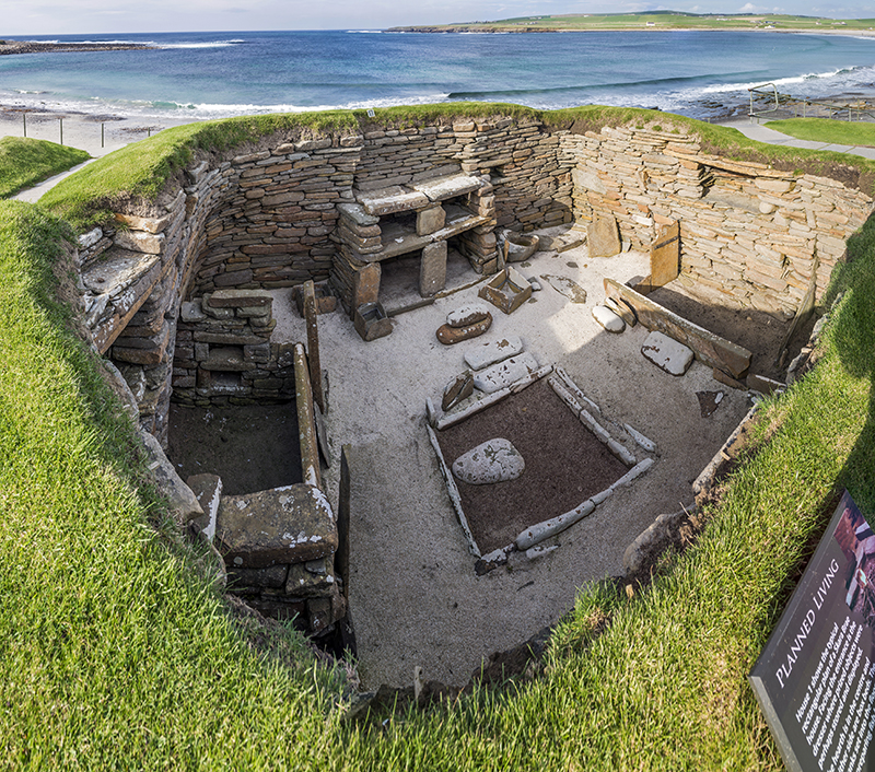 Skara Brae (Ancient Village / Settlement / Misc. Earthwork) by A R Cane