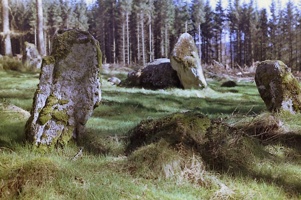 Nine Stanes (Stone Circle) by ironstone