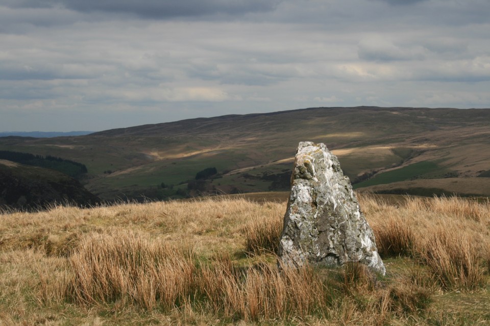 Waun Lydan (Standing Stone / Menhir) by postman