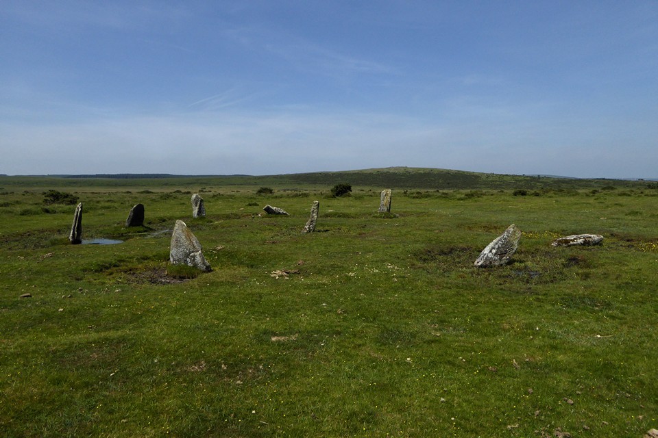 Nine Stones of Altarnun (Stone Circle) by thesweetcheat