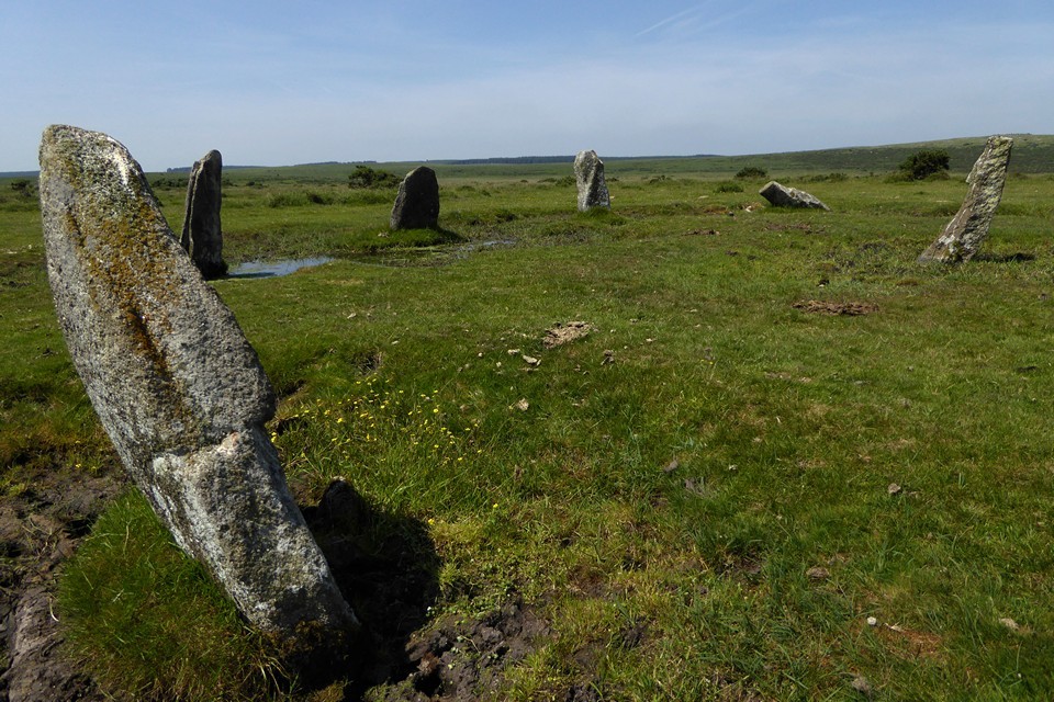 Nine Stones of Altarnun (Stone Circle) by thesweetcheat