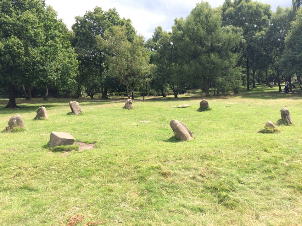 Nine Ladies of Stanton Moor (Stone Circle) by ruskus