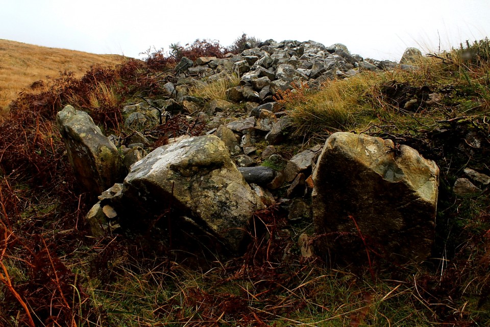 Cairn with kerb (Kerbed Cairn) by GLADMAN