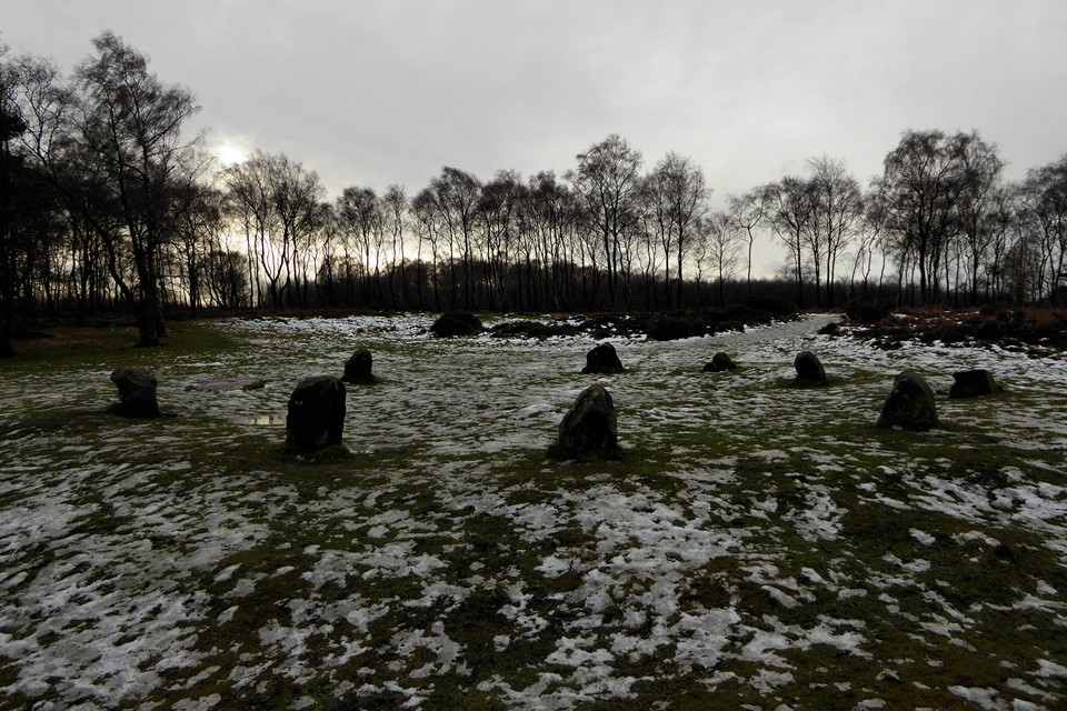 Nine Ladies of Stanton Moor (Stone Circle) by thesweetcheat