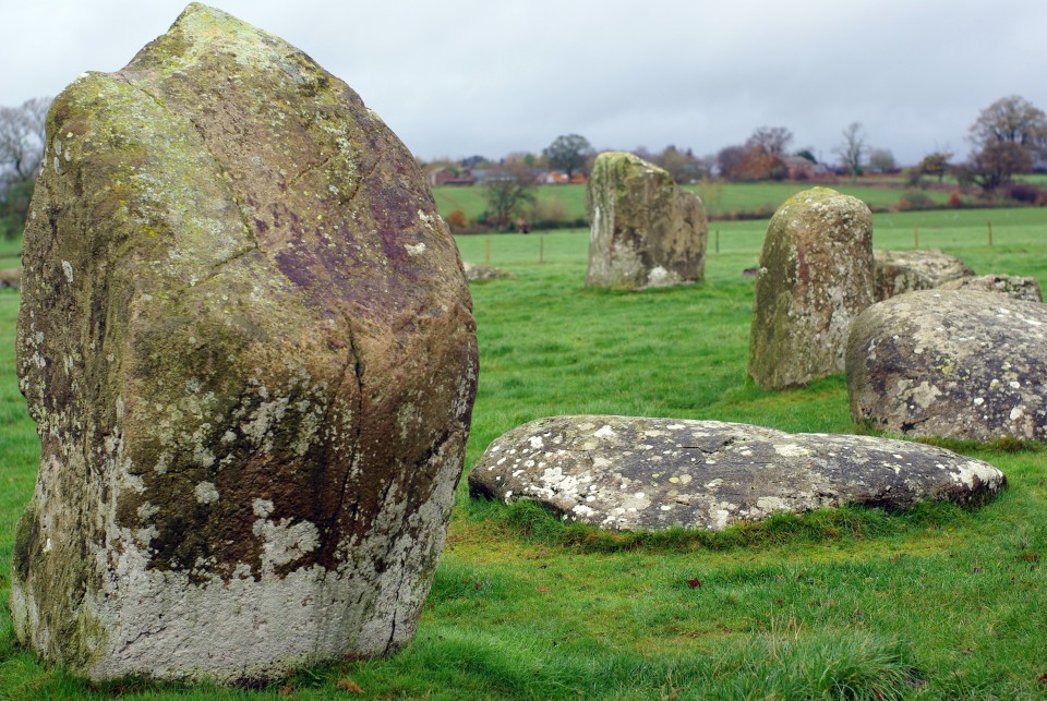 Long Meg & Her Daughters (Stone Circle) by Zeb