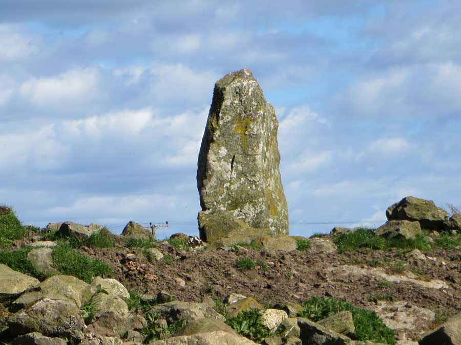 Hilton of Cairngrassie (Standing Stone / Menhir) by LesHamilton