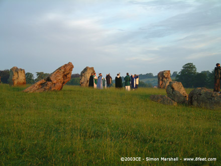 The Great Circle, North East Circle & Avenues (Stone Circle) by Kammer