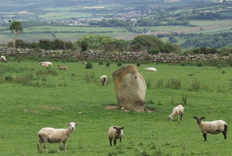Ffynnon Druidion (Standing Stone / Menhir) by ocifant