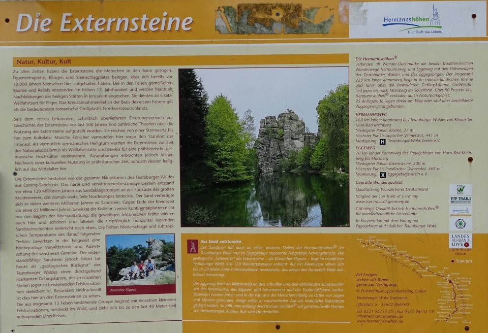Die Externsteine (Natural Rock Feature) by Nucleus