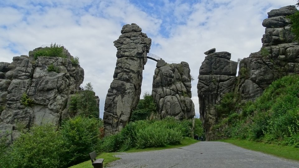 Die Externsteine (Natural Rock Feature) by Nucleus