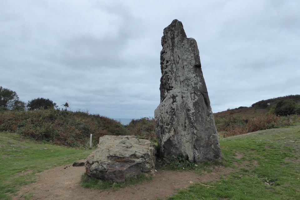 The Longstone of Mottistone (Standing Stone / Menhir) by tjj