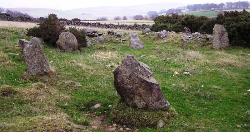 Holmhead (Stone Circle) by drewbhoy