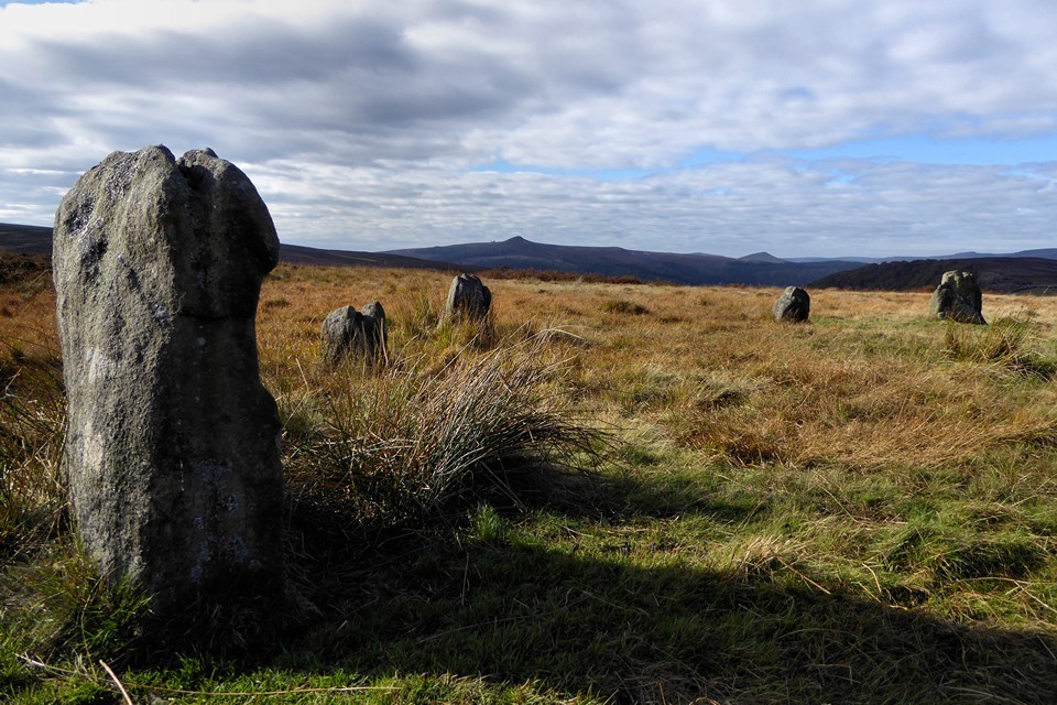 Seven Stones of Hordron Edge (Stone Circle) by thesweetcheat
