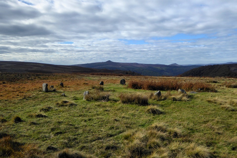Seven Stones of Hordron Edge (Stone Circle) by thesweetcheat