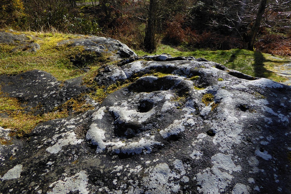 Roughting Linn (Cup and Ring Marks / Rock Art) by thesweetcheat