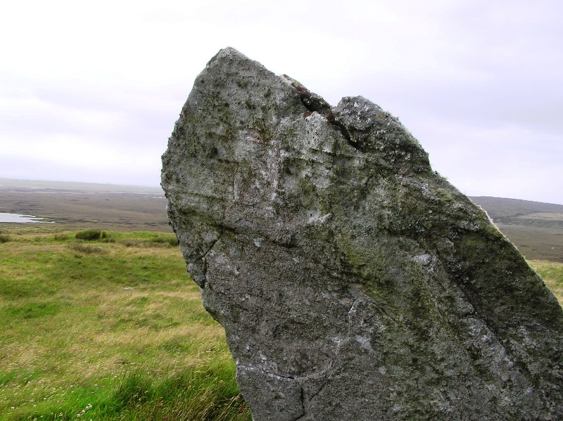 Beinn A' Charra (North Uist) (Standing Stone / Menhir) by drewbhoy