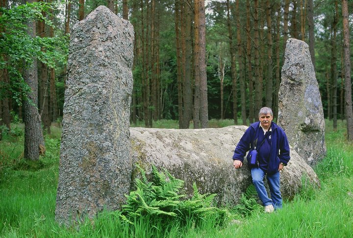 Cothiemuir Wood (Stone Circle) by Ian Murray