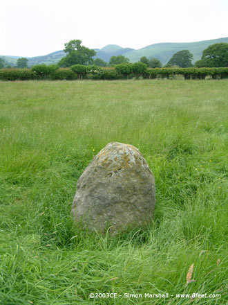 Kinnerton Court Stone I (Standing Stone / Menhir) by Kammer