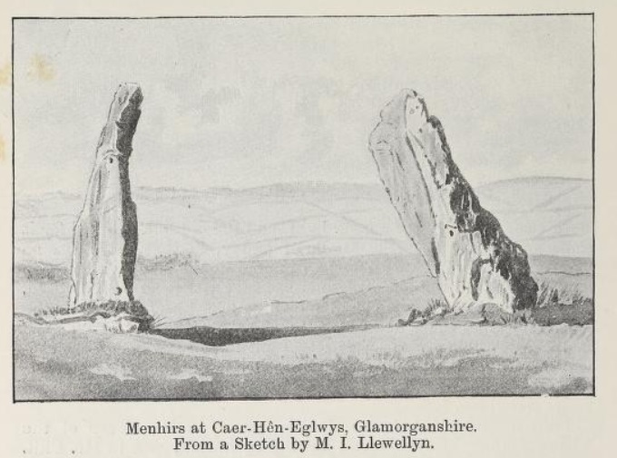 Cae'r-Hen-Eglwys (Standing Stones) by Rhiannon