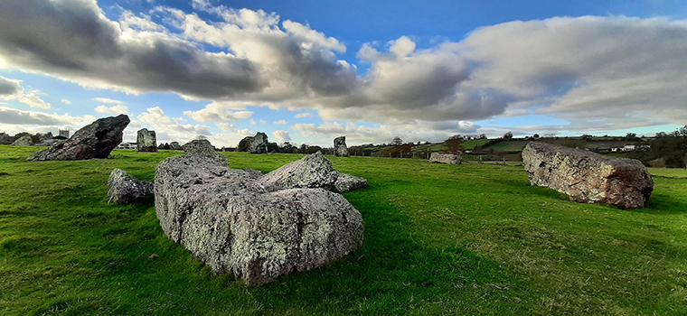 The Great Circle, North East Circle & Avenues (Stone Circle) by Zeb