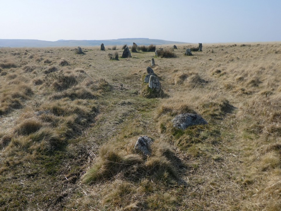 Ringmoor Cairn Circle and Stone Row (Stone Row / Alignment) by costaexpress