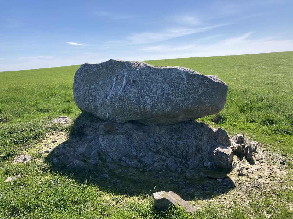 West Cairngaan (Standing Stone / Menhir) by markj99