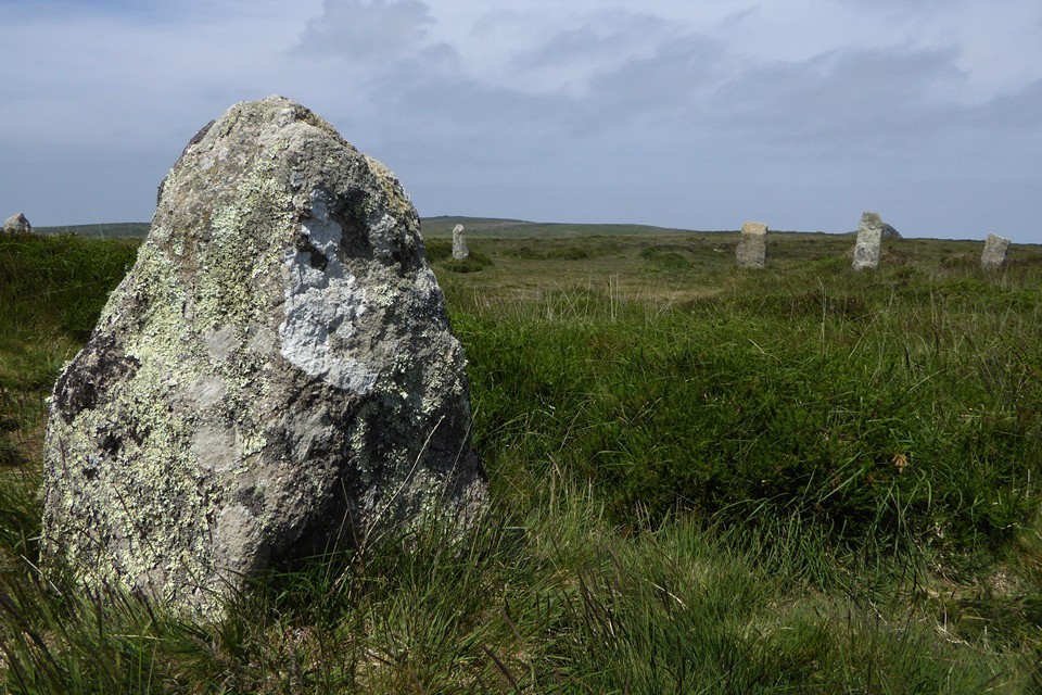 Nine Maidens of Boskednan (Stone Circle) by thesweetcheat