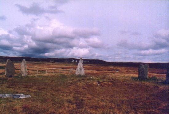 Cnoc Ceann a'Gharraidh (Stone Circle) by Moth