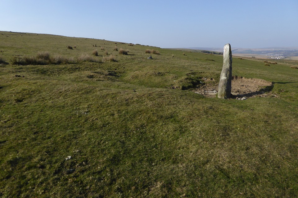 Gelligaer Stone (Standing Stone / Menhir) by thesweetcheat
