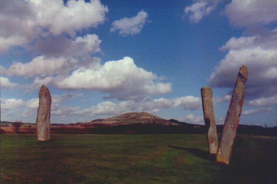 Lundin Links (Standing Stones) by Moth
