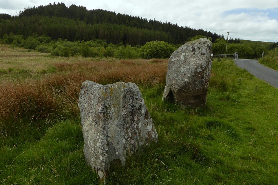 Buwch a'r Llo and Mynydd March (Standing Stones) by thesweetcheat