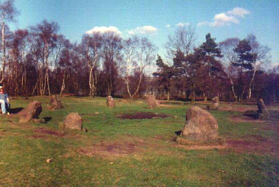 Nine Ladies of Stanton Moor (Stone Circle) by Moth