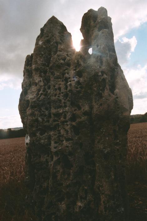 Hawk Stone (Standing Stone / Menhir) by Moth