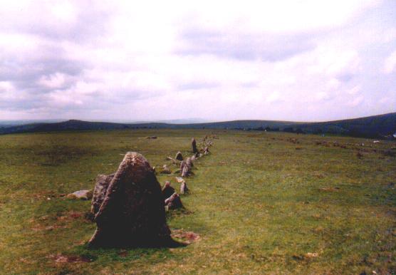 The Plague Market At Merrivale (Multiple Stone Rows / Avenue) by Moth