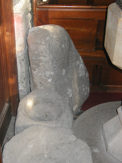 Llanbedr Church Stone (Carving) by rdavymed