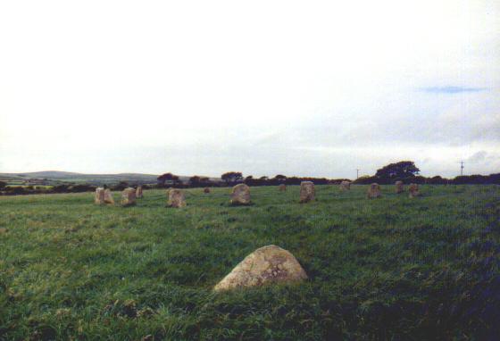 The Merry Maidens (Stone Circle) by Moth