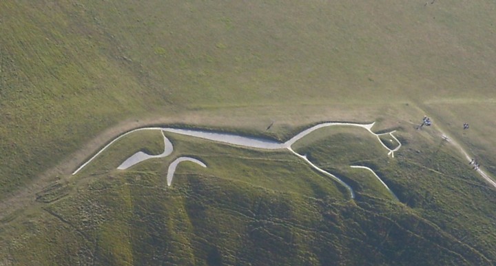 Uffington White Horse (Hill Figure) by Jane