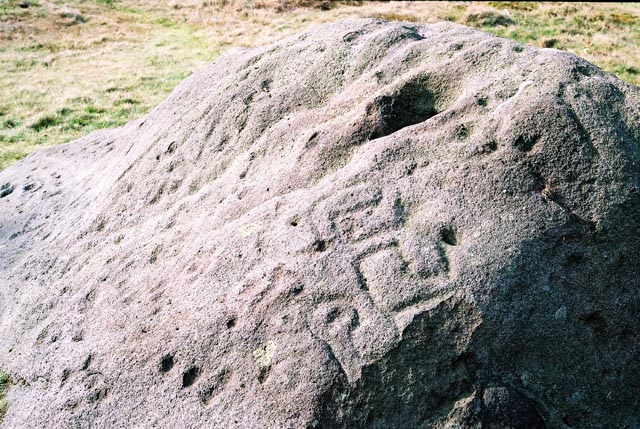 The Badger Stone (Cup and Ring Marks / Rock Art) by Kozmik_Ken