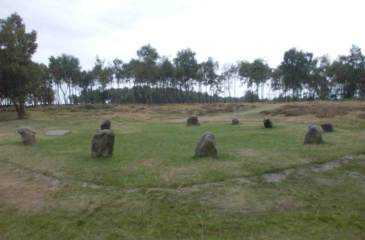 Nine Ladies of Stanton Moor (Stone Circle) by juggs