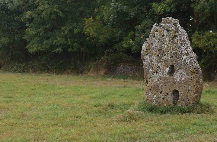 The Longstone of Minchinhampton (Standing Stone / Menhir) by juggs