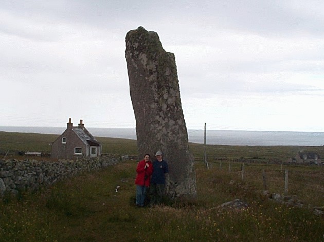 Clach an Trushal (Standing Stone / Menhir) by Chris