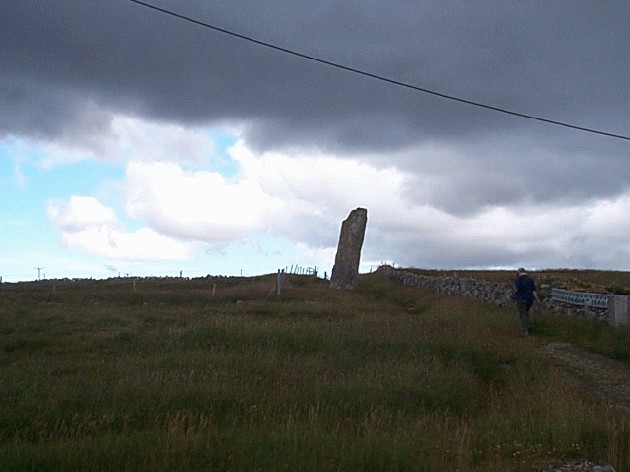Clach an Trushal (Standing Stone / Menhir) by Chris