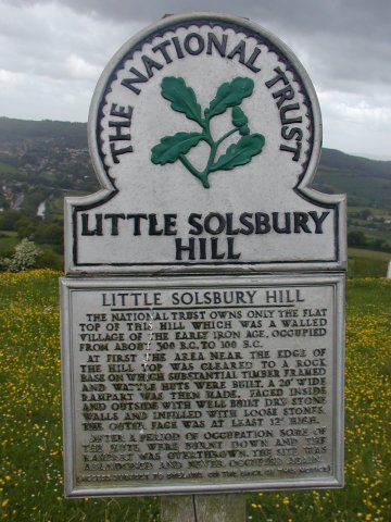 Little Solsbury Hill (Hillfort) by PhilRogers