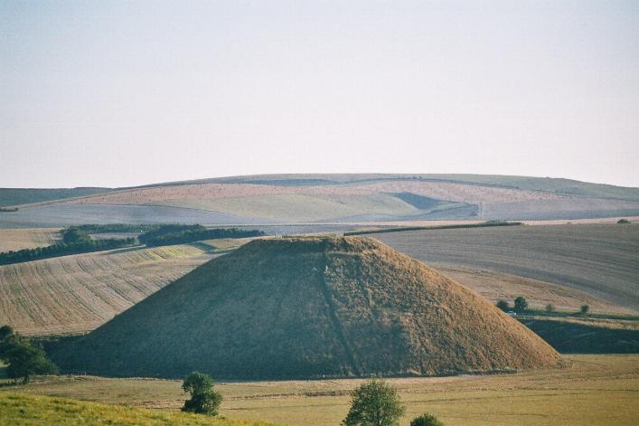 Silbury Hill (Artificial Mound) by Moth